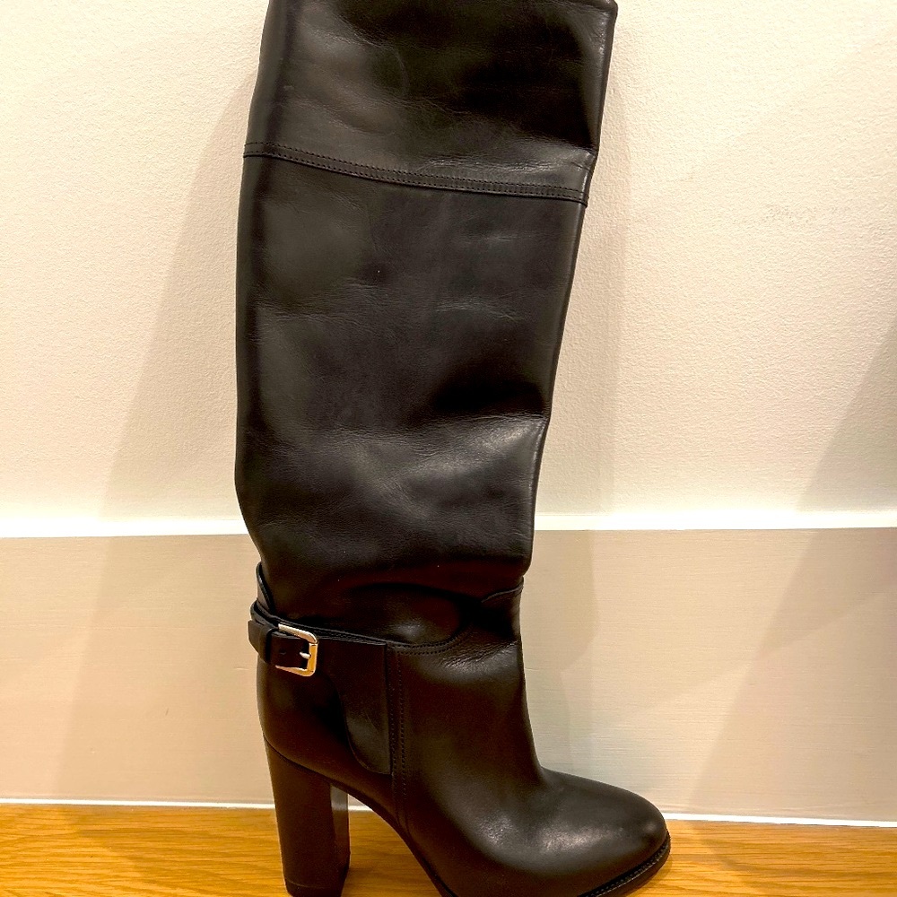 Ralph Lauren couture high heel riding boots size 36B NEW